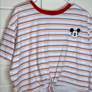 Disney Mickey Mouse Women’s Crop Tee